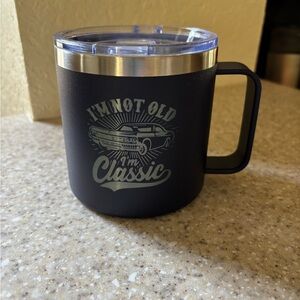 “I’m Not Old I’m Classic” 14 oz mug.